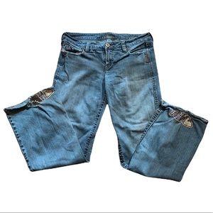 Vintage Silver jeans designed in Canada 🍁distressed